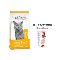 CADOPET KEDİ MAMASI TAVUKLU 15 KG